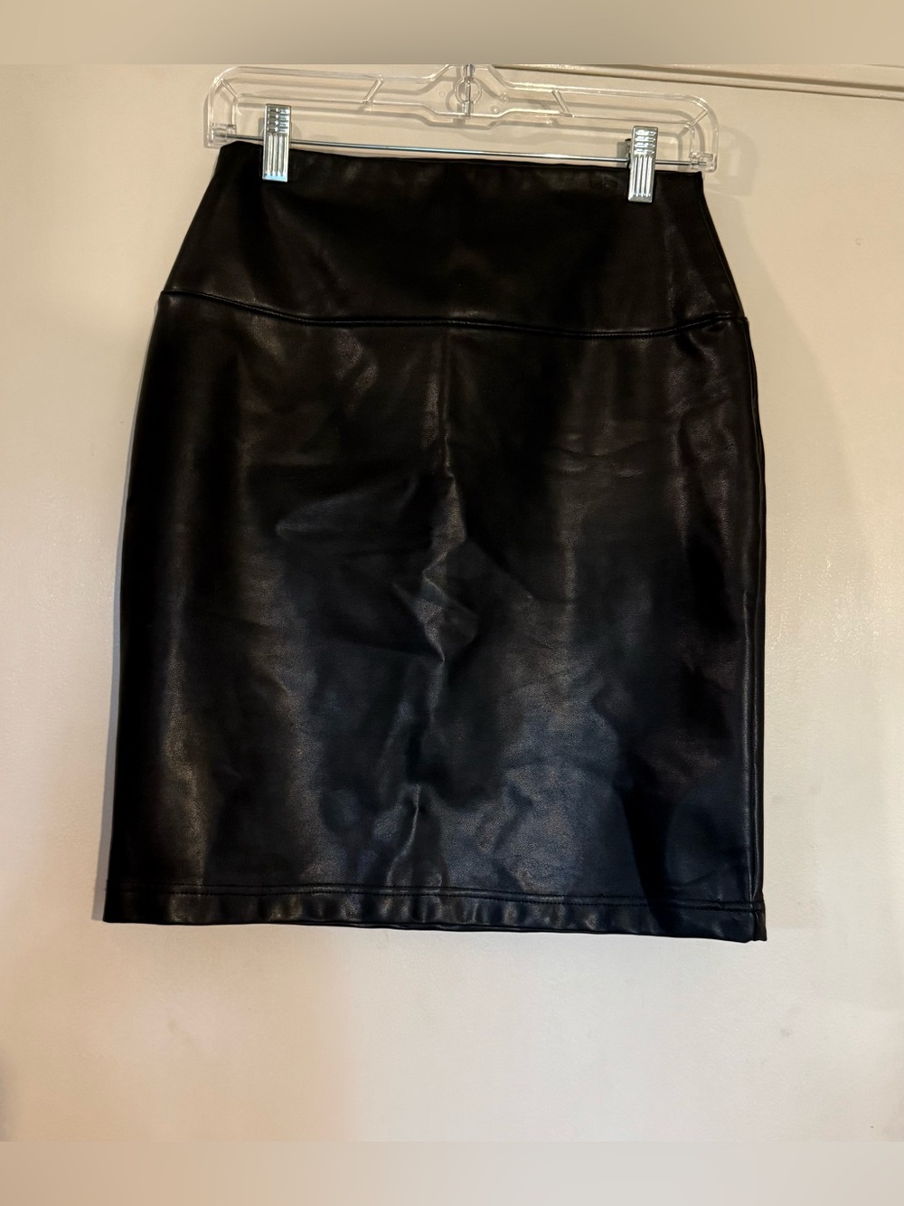 EUC Faux Leather Skirt